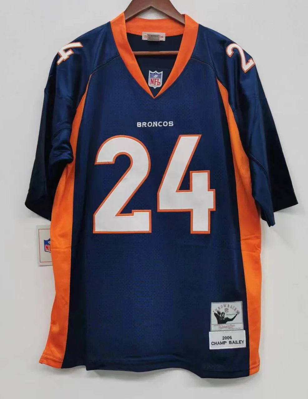 Champ Bailey Denver Broncos NFL Jersey Mitchell & Ness
