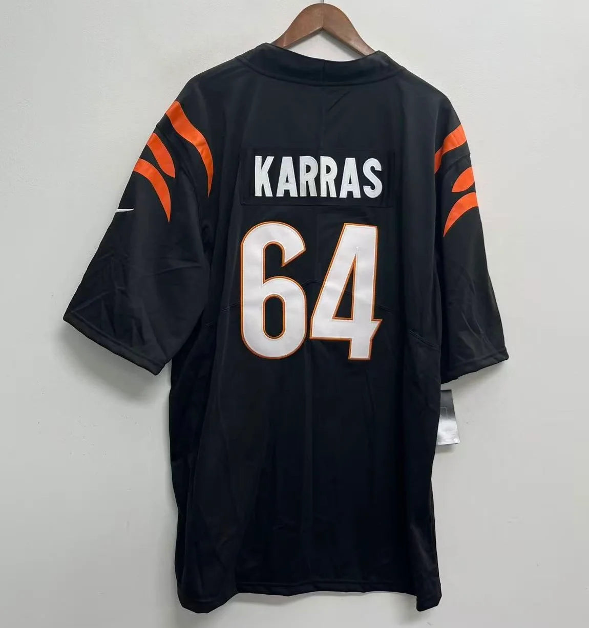 Ted Karras Cincinnati Bengals NFL Jersey Black Nike