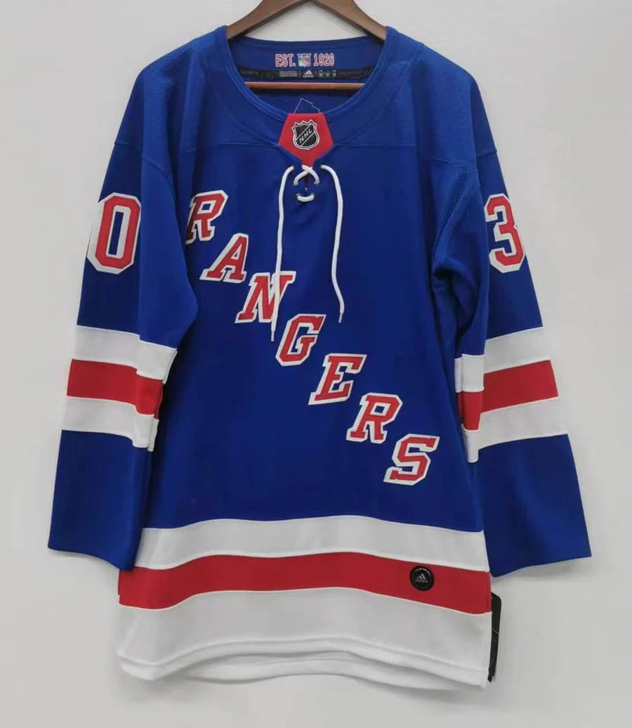 Henrik Lundqvist New York Rangers Official NHL Adidas jersey