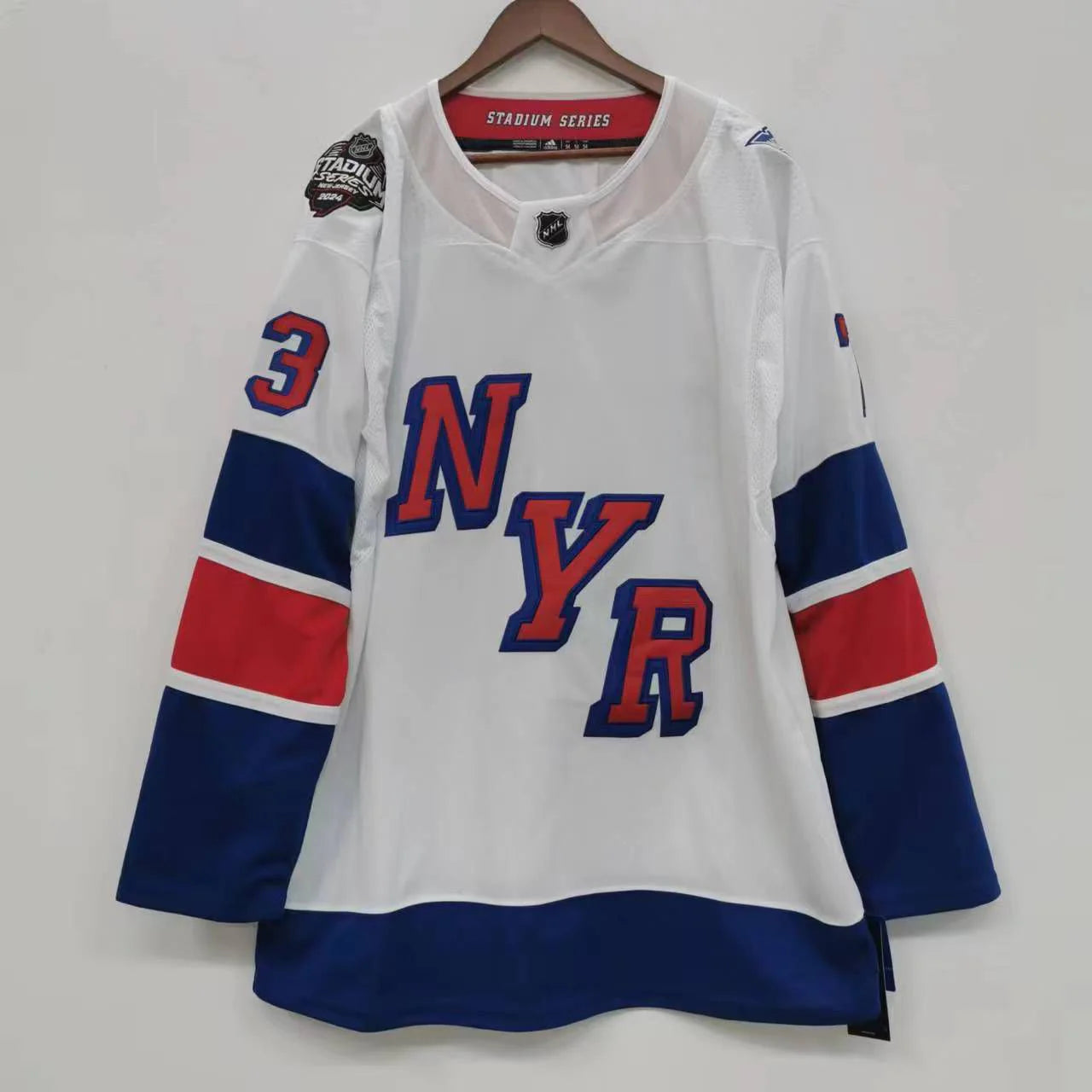 Matt Rempe New York Rangers Official NHL Adidas 2024 Winter Classic Jersey