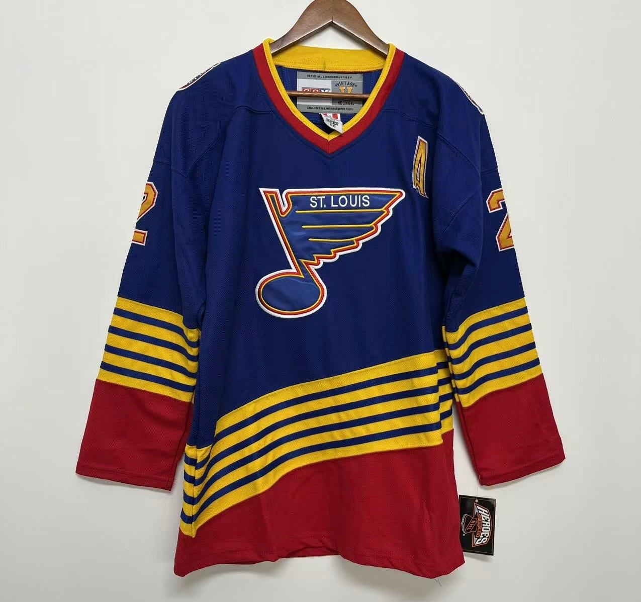 Al MacInnis St. Louis Blues Official NHL CCM Jersey