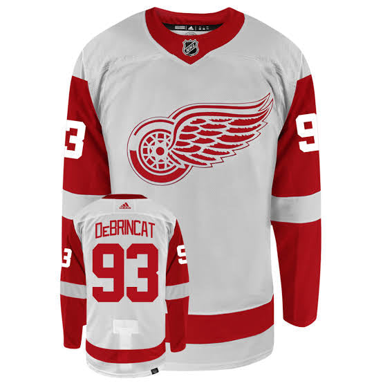 Alex Debrincat Detroit Red Wings Official NHL Adidas Jersey