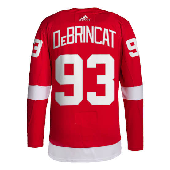 Alex Debrincat Detroit Red Wings Official NHL Adidas Jersey RED