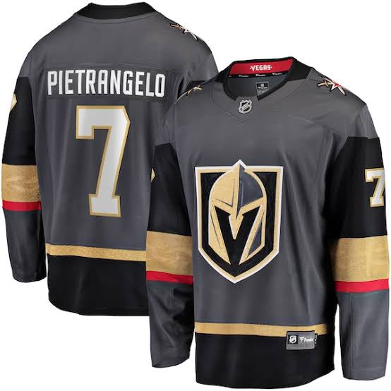 Alex Pietrangelo Las Vegas Golden Knights Official NHL Jersey Fanatics