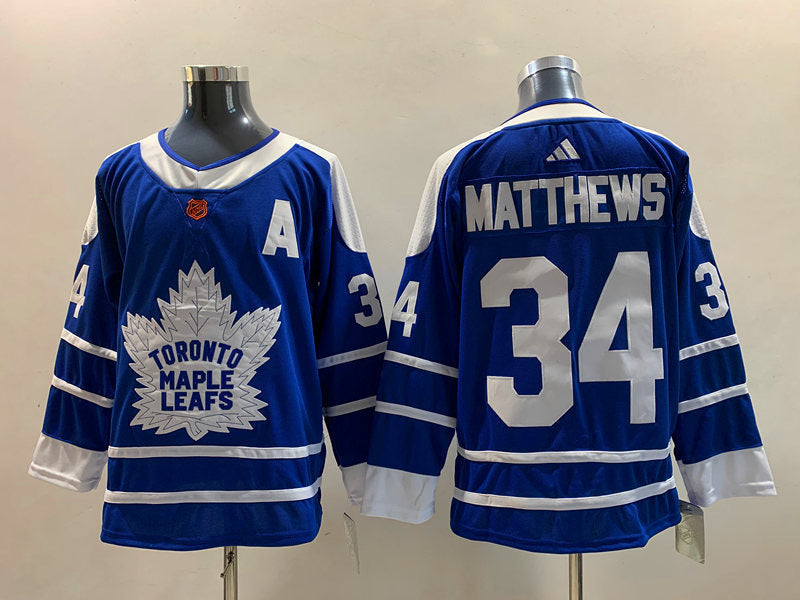Auston Matthews Toronto Maple Leafs Official NHL Adidas Jersey