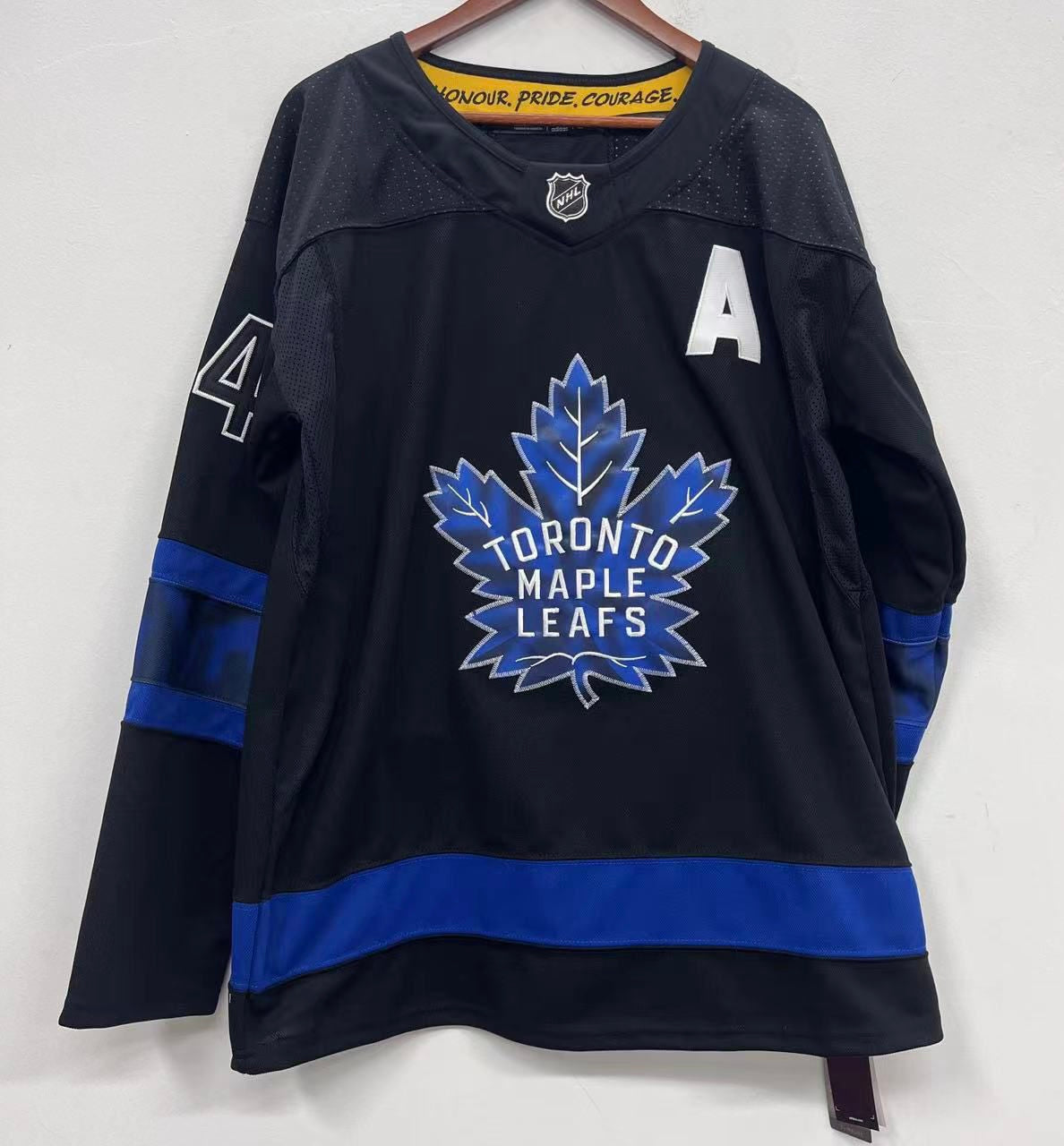 Auston Matthews Toronto Maple Leafs Official NHL Adidas Jersey black