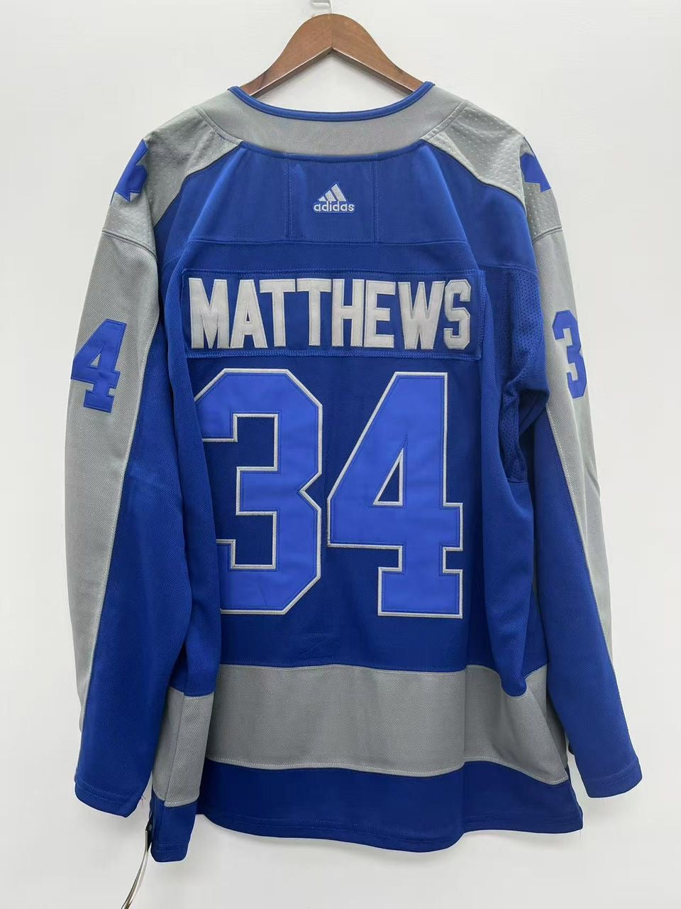 Auston Matthews Toronto Maple Leafs Official NHL Adidas Jersey blue