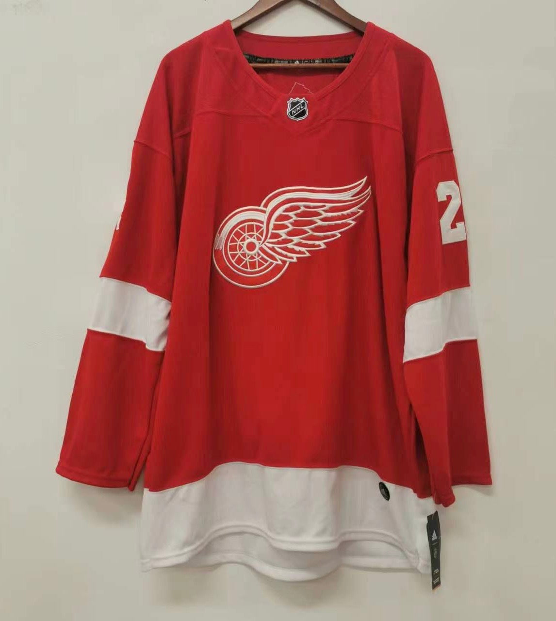 Bob Probert Detroit Red Wings Official NHL Adidas Jersey