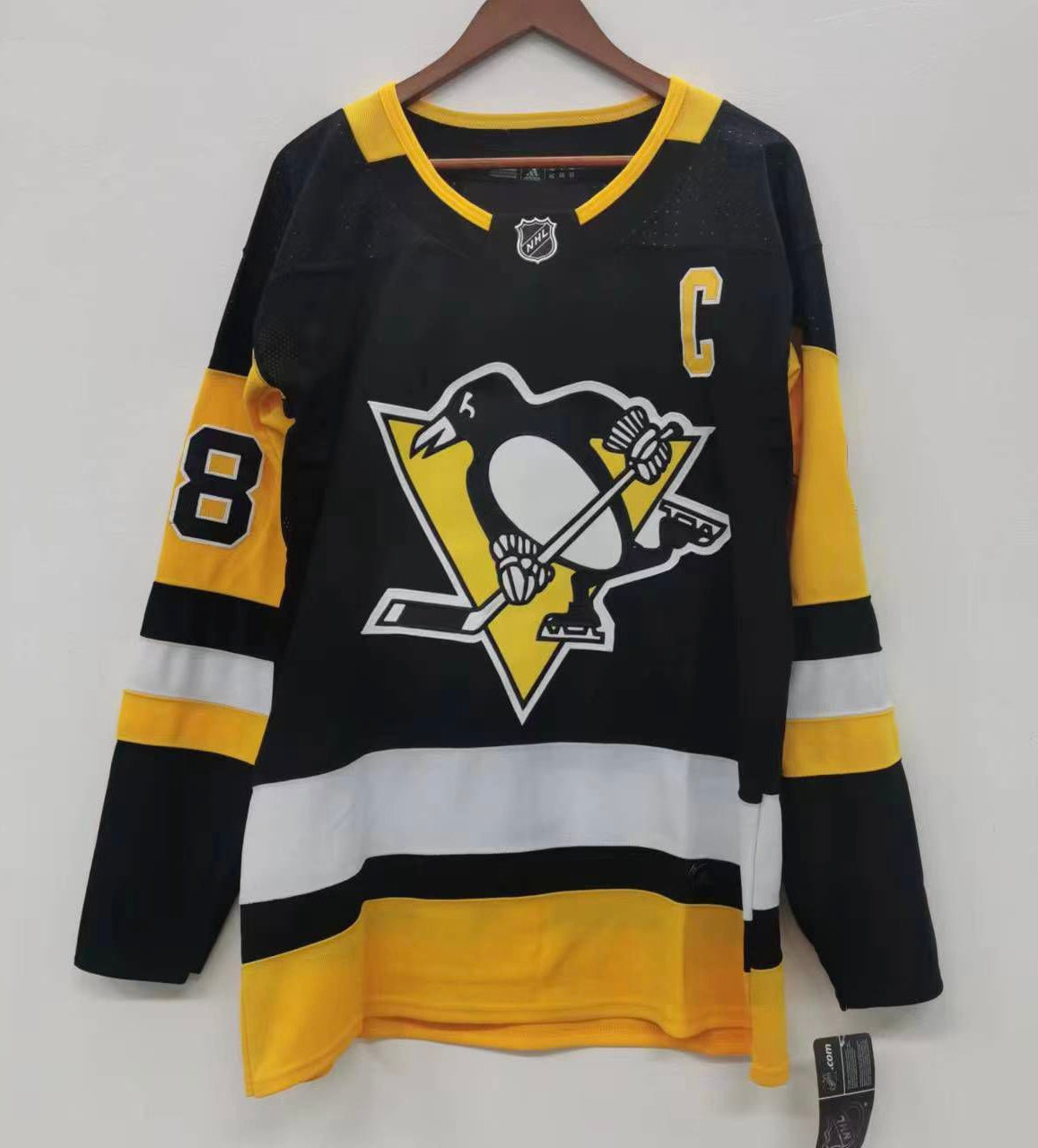 Jaromir Jagr Pittsburgh Penguins Official NHL Adidas Jersey black