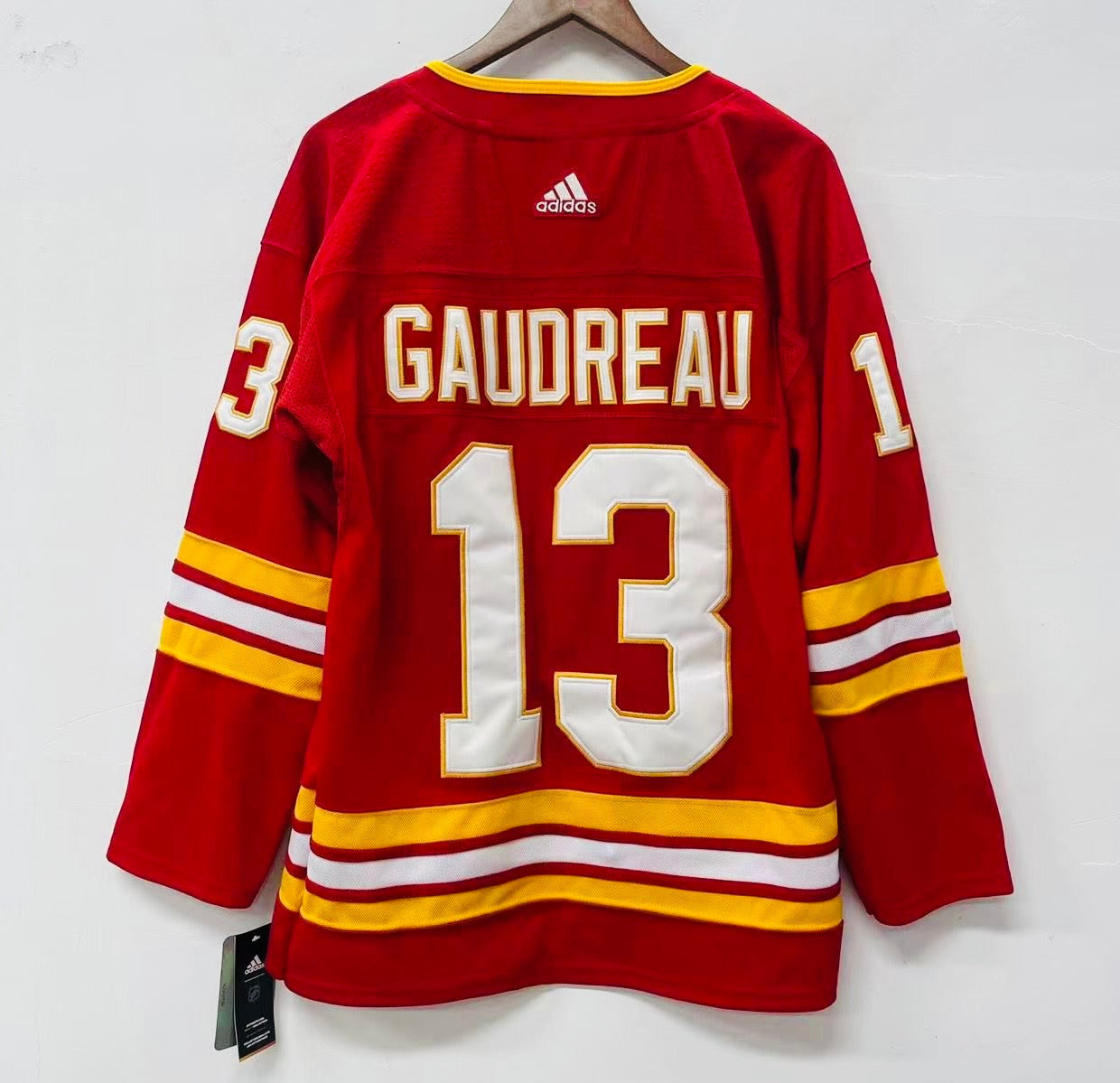 Johnny Gaudreau Calgary Flames Official NHL Jersey Adidas