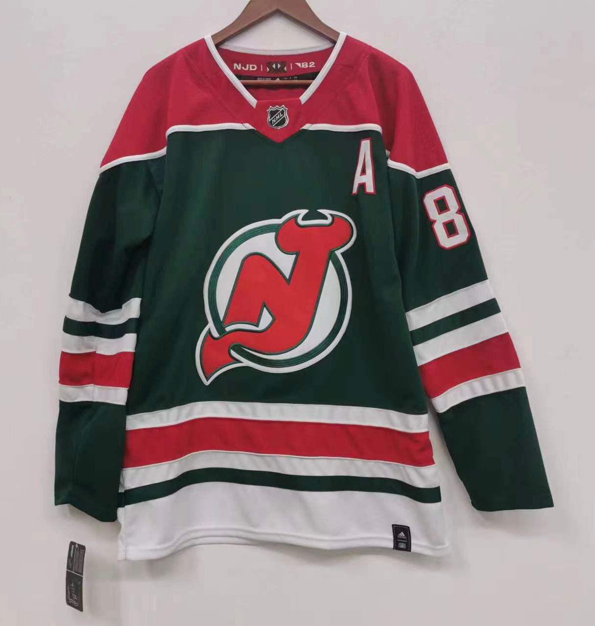 Jack Hughes New Jersey Devils Official NHL Adidas Retro Jersey