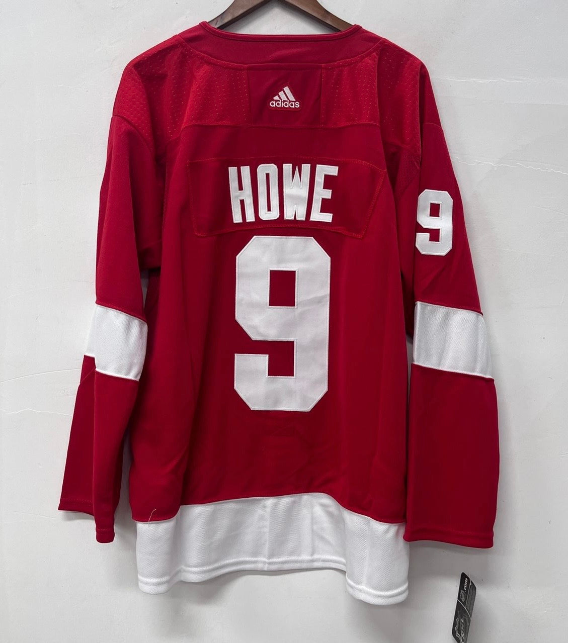 Gordie Howe Detroit Red Wings Official NHL Adidas Jersey