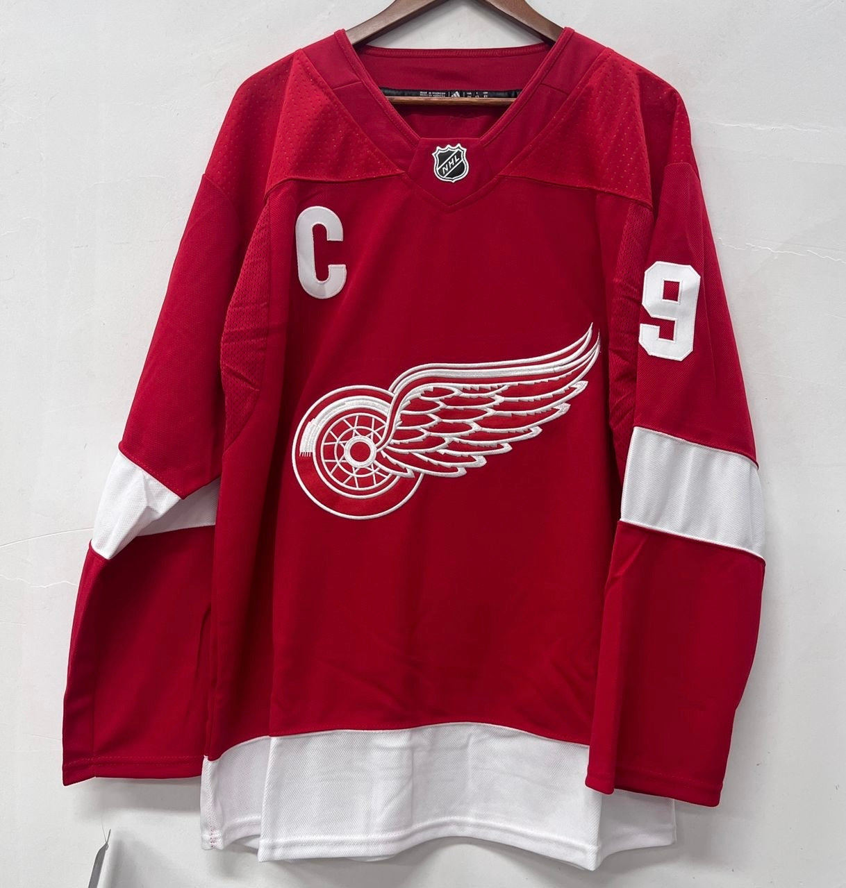 Gordie Howe Detroit Red Wings Official NHL Adidas Jersey