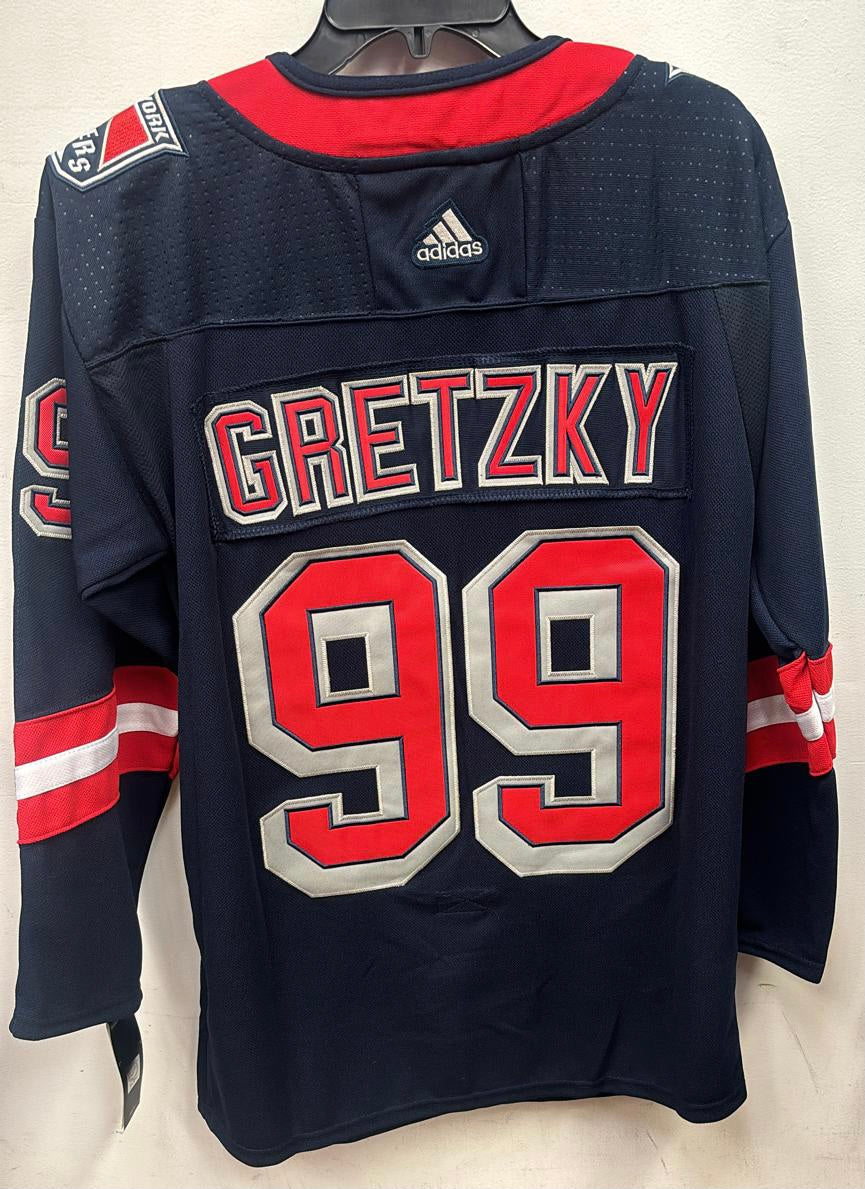 Wayne Gretzky New York Rangers Official NHL Jersey Statue of Liberty logo