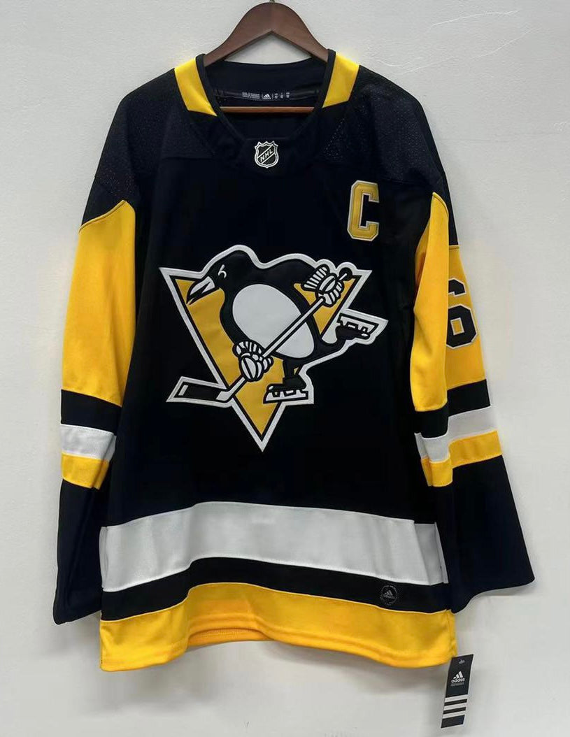 Mario Lemieux Pittsburgh Penguins Official NHL Adidas Jersey