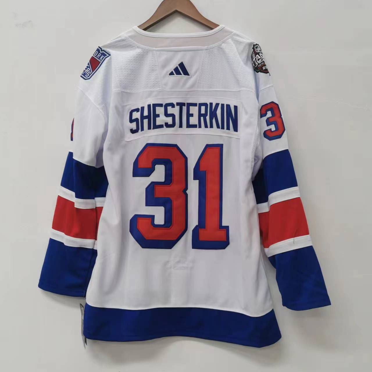 Igor Shesterkin New York Rangers Official NHL Jersey 2024 Winter Classic