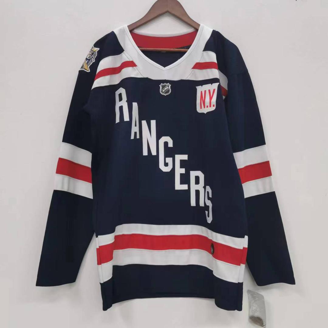 New York Rangers Official NHL Adidas Jersey Winter Classic blank back
