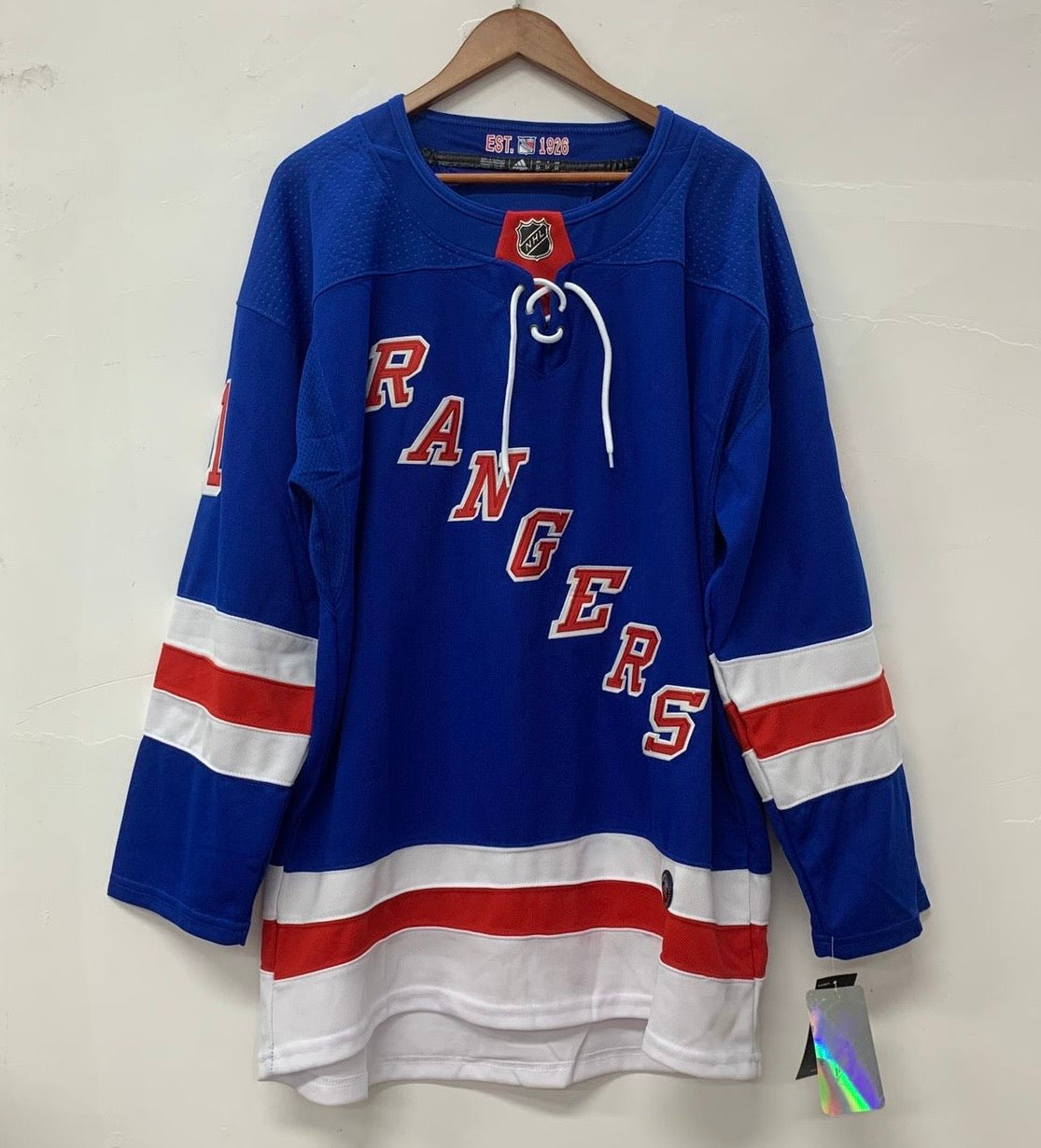 Igor Shesterkin New York Rangers Official NHL Adidas Jersey
