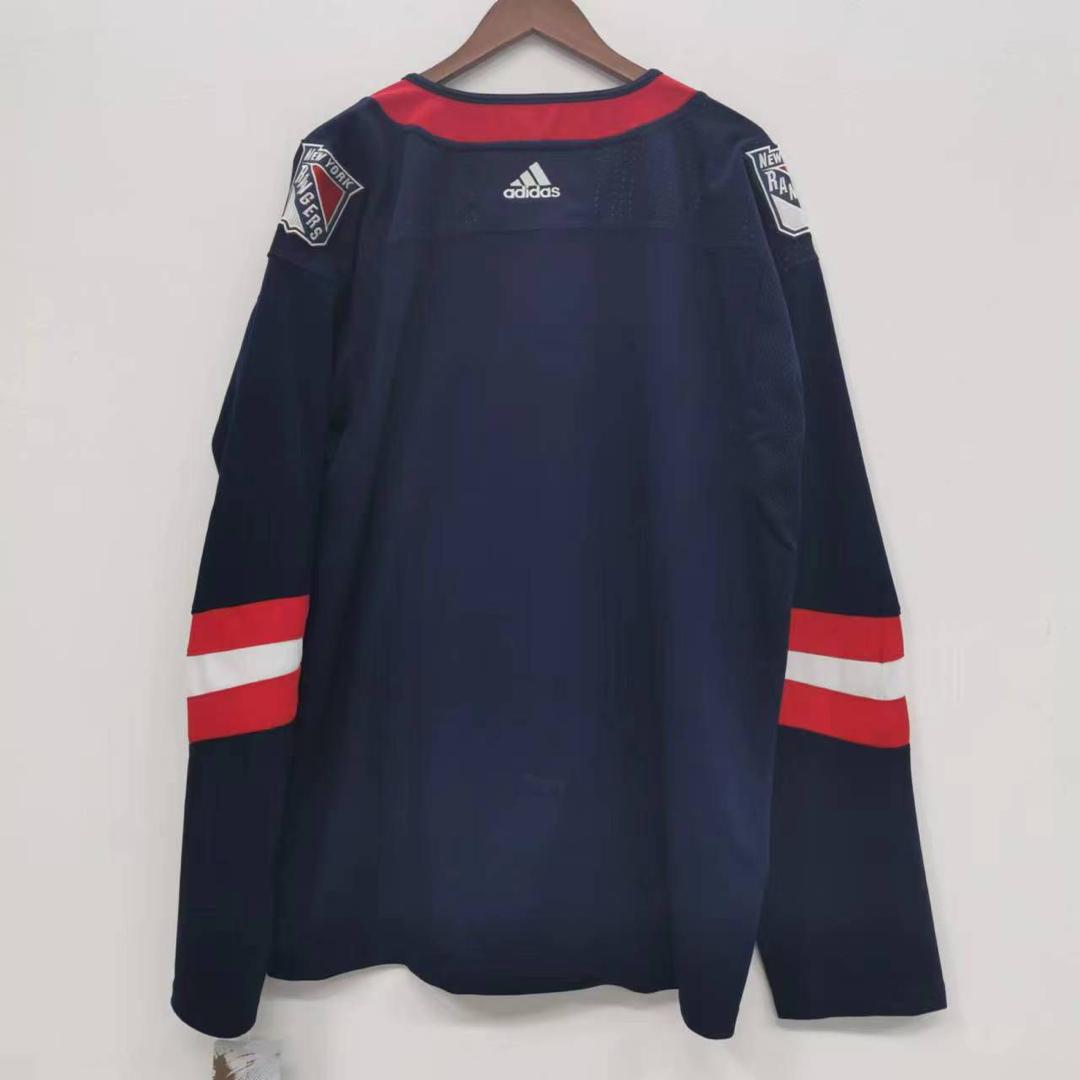 New York Rangers Official NHL Adidas Jersey Statue of Liberty blank back