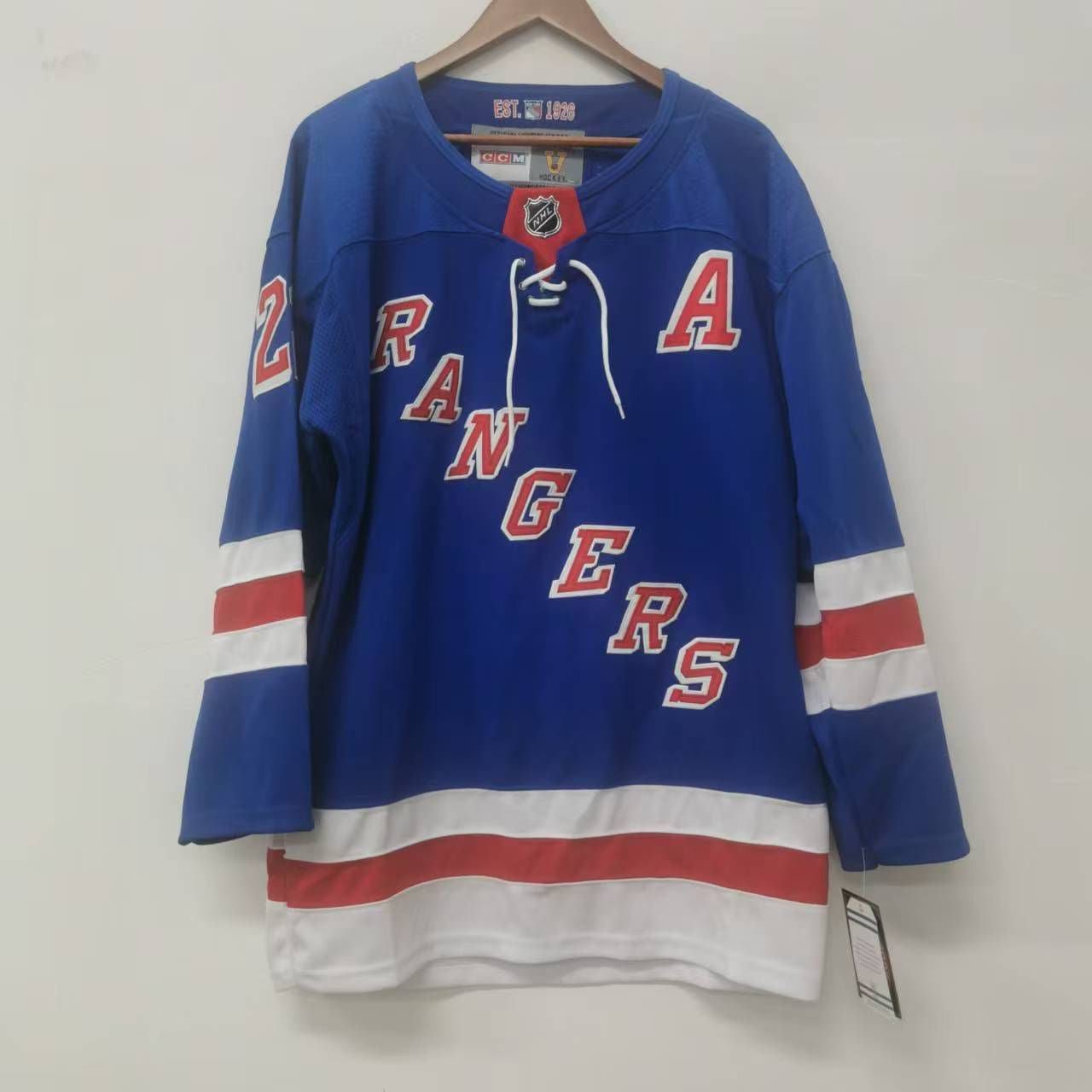 Mike Gartner New York Rangers Official NHL Jersey CCM 94 SC patch