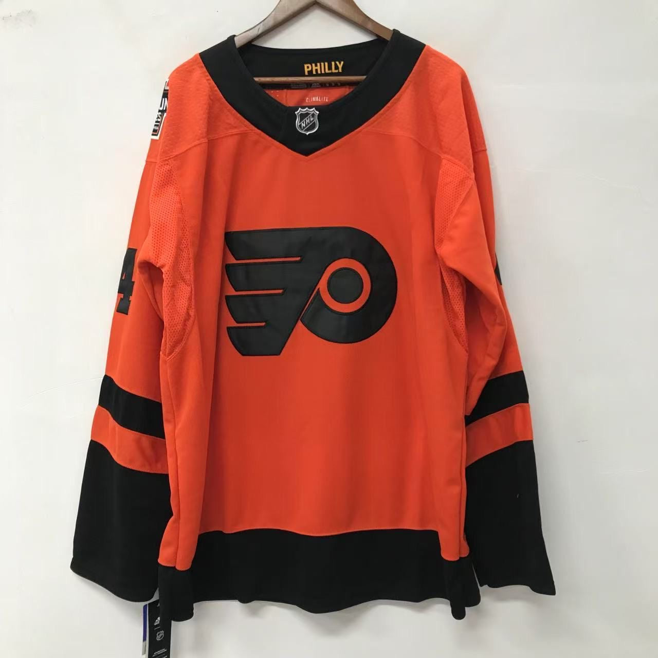Sean Couturier Philadelphia Flyers Official NHL Adidas Jersey Orange