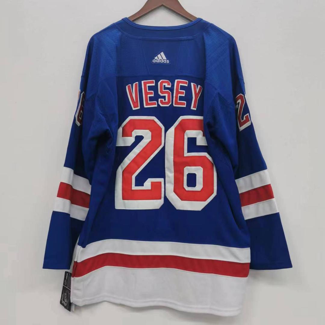 Jimmy Vesey New York Rangers Official NHL Adidas Jersey