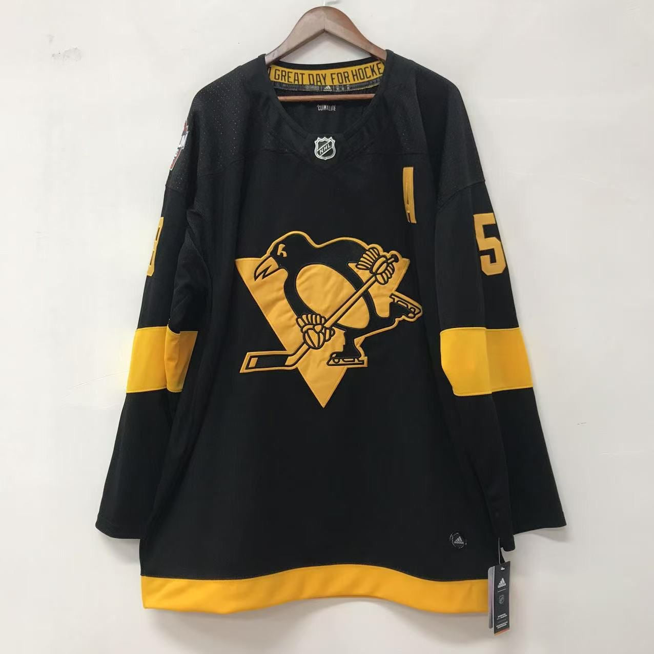Kris Letang Pittsburgh Penguins Official NHL Adidas Jersey Winter Classic Stadium Series