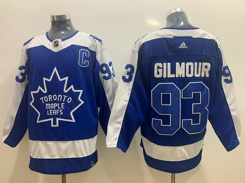 Doug Gilmour Toronto Maple Leafs Official NHL Adidas Jersey blue