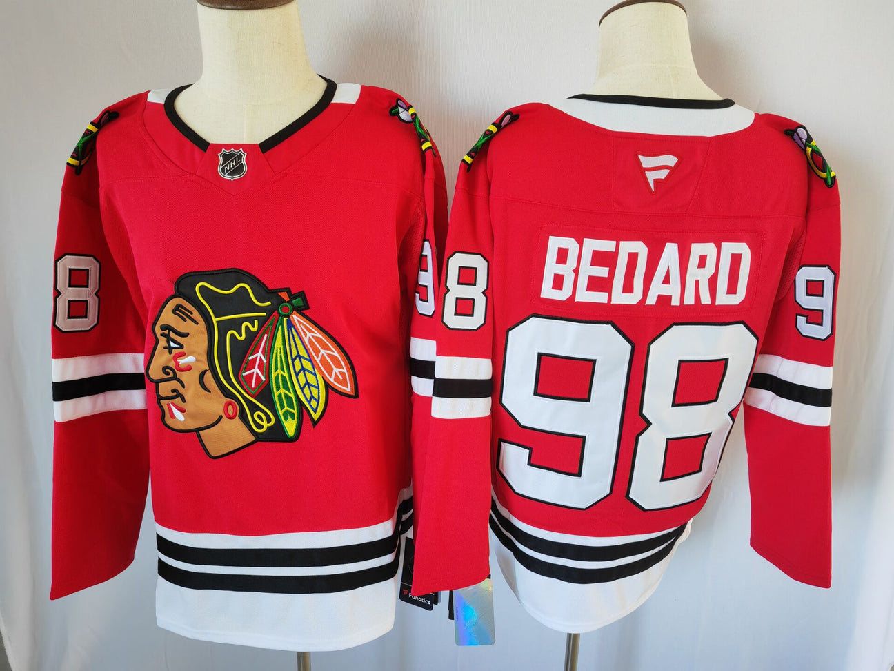 Connor Bedard Chicago Blackhawks Official NHL Fanatics Jersey
