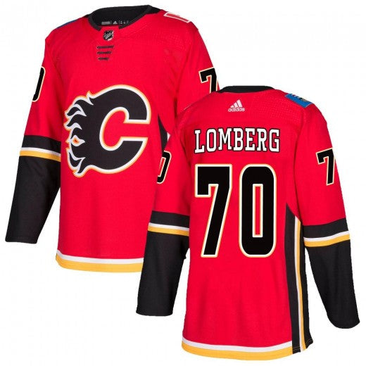 Ryan Lomberg Calgary Flames Official NHL Adidas Jersey