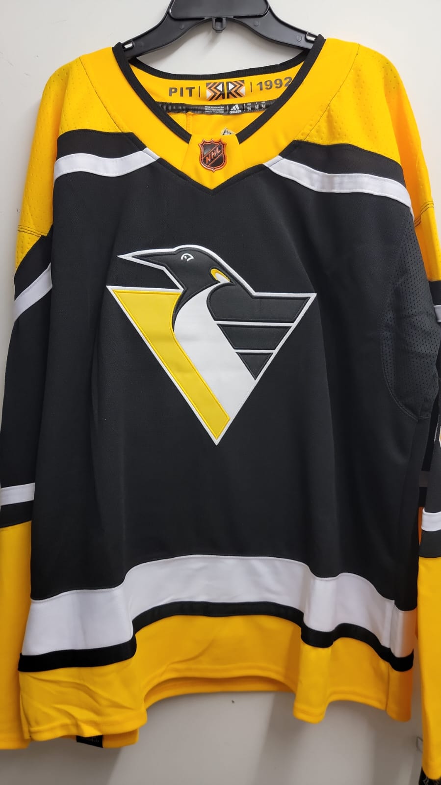 Tristan Jarry Pittsburgh Penguins Official Adidas NHL Jersey