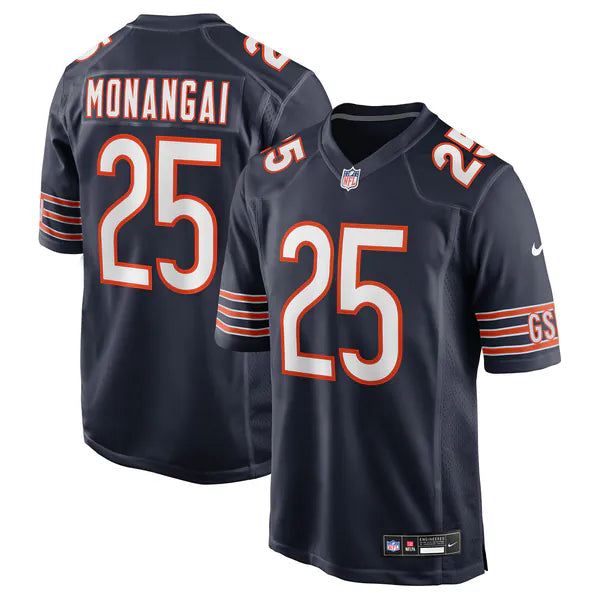 Kyle Monangai Chicago Bears YOUTH KIDS Official NFL Nike Alternate Jersey
