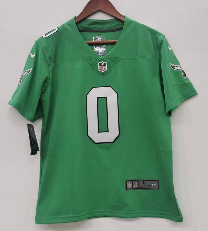 D'Andre Swift YOUTH Philadelphia Eagles Kelly Green Jersey