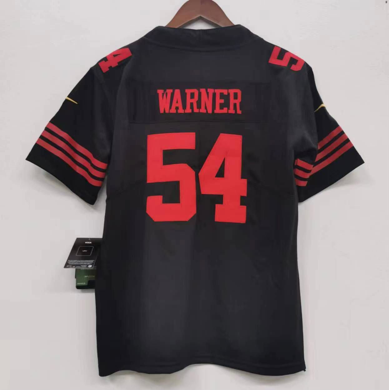 Fred Warner San Francisco 49ers Official NFL YOUTH KIDS Jersey