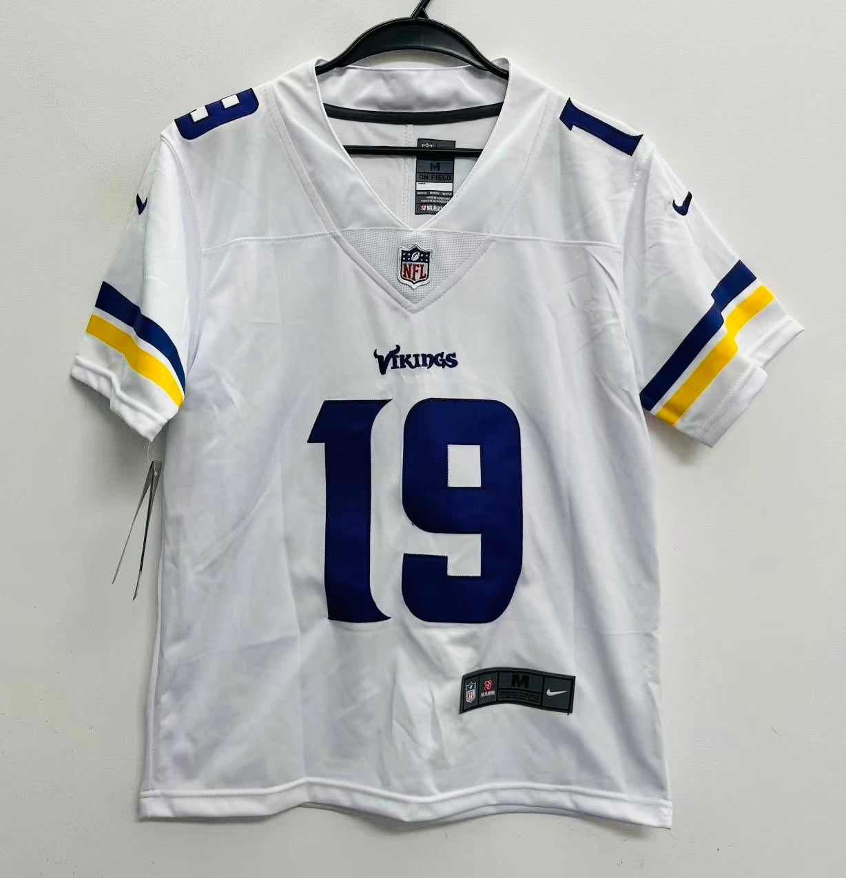 Adam Thielen YOUTH KIDS Minnesota Vikings Official NFL Jersey white