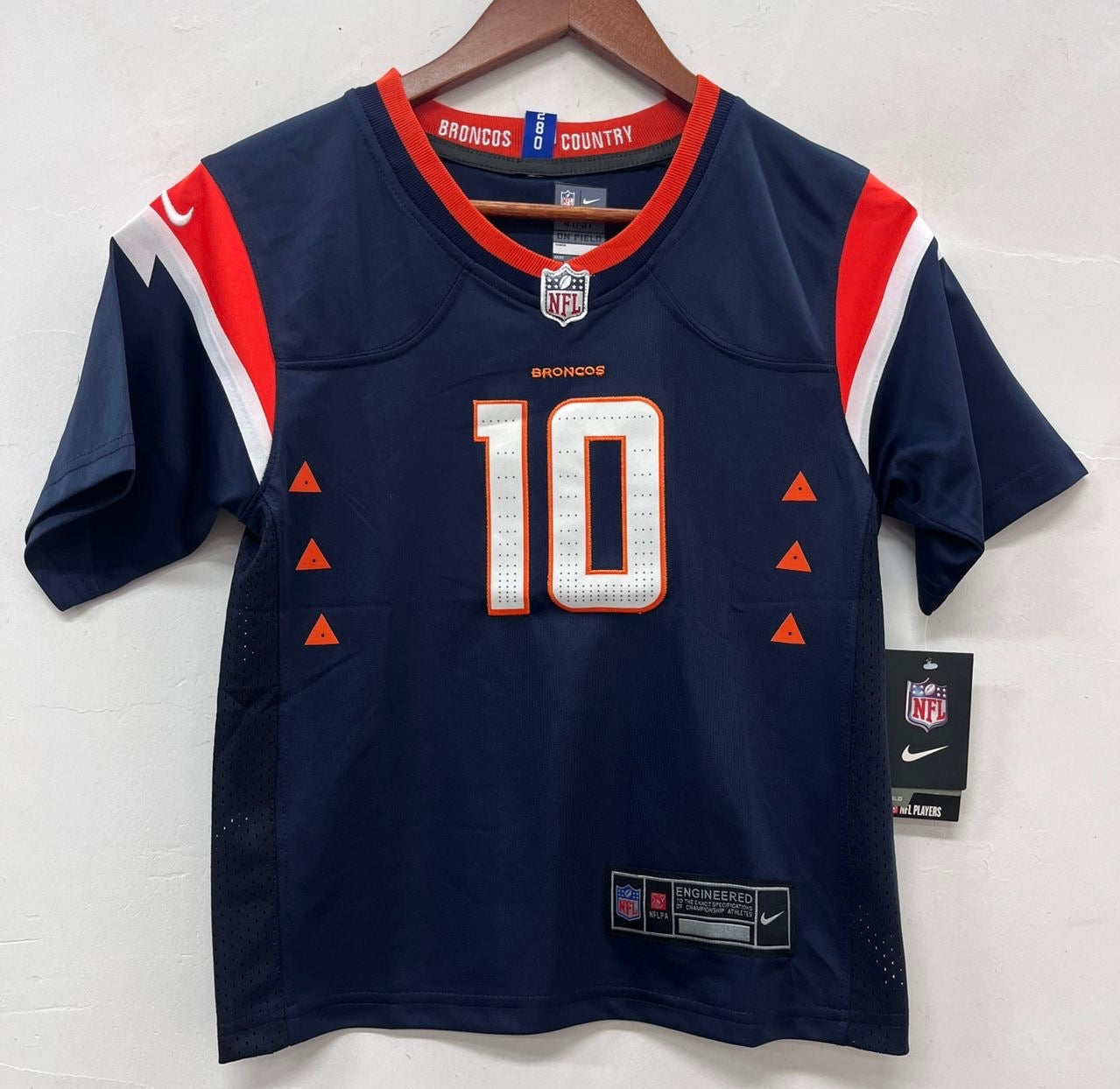 Bo Nix YOUTH KIDS Denver Broncos Official NFL NIKE Jersey