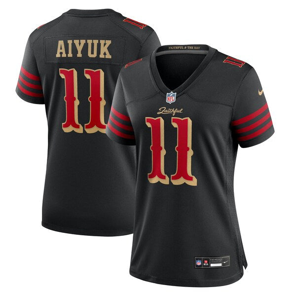 Brandon Aiyuk San Francisco 49ers YOUTH KIDS Official NFL Nike 2025 Rivalries Collection Jersey
