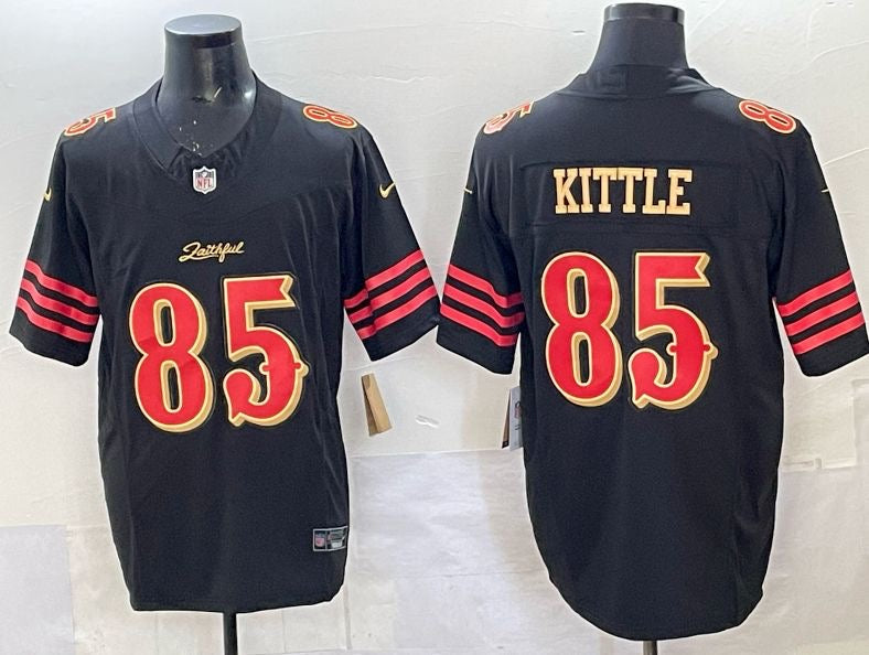 George Kittle San Francisco 49ers YOUTH KIDS Official NFL Nike 2025 Rivalries Collection Jersey