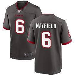 Baker Mayfield Tampa Bay Buccaneers YOUTH KIDS Official Nike Jersey pewter color