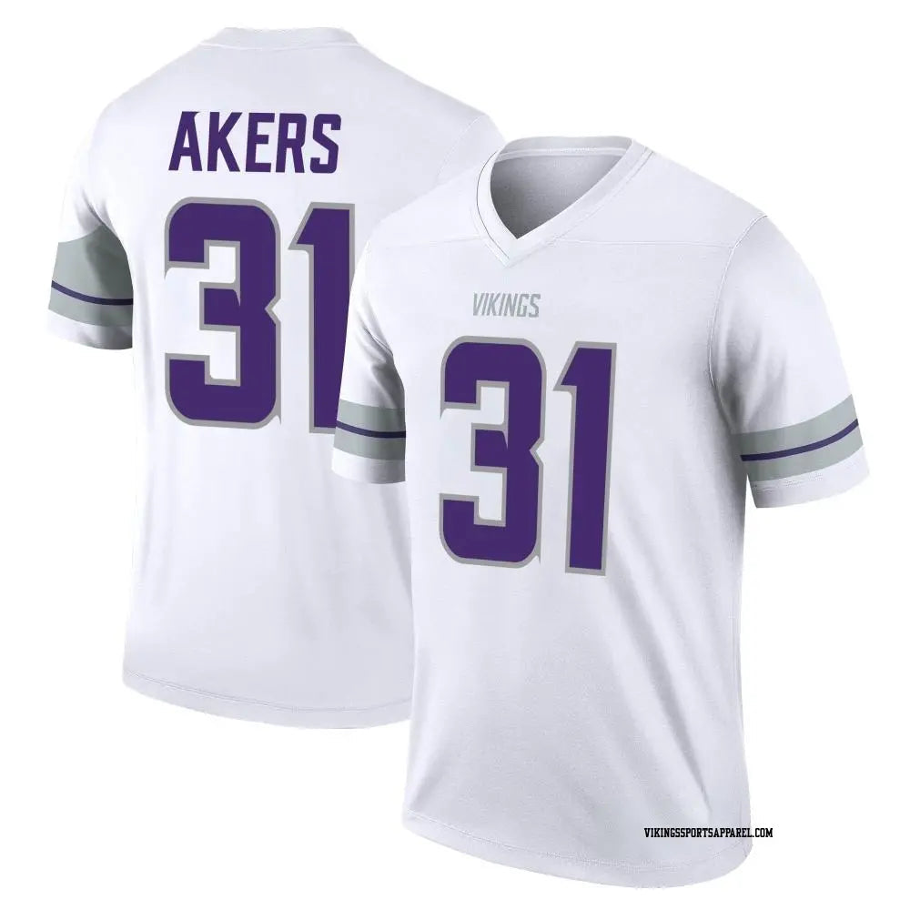 Cam Akers YOUTH KIDS Minnesota Vikings Official NFL Jersey white