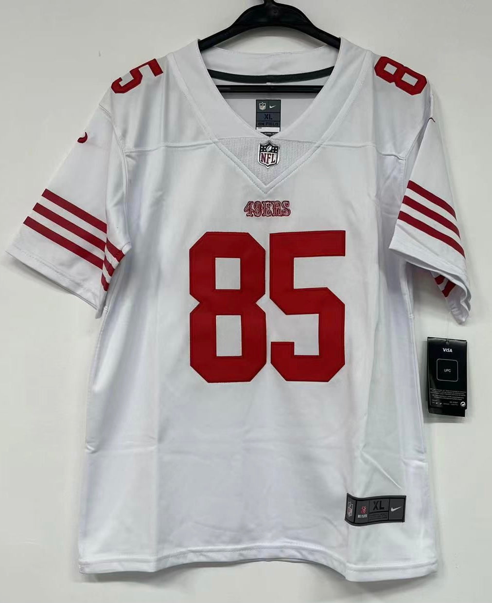 George Kittle San Francisco 49ers YOUTH KIDS Official NFL Nike Jersey white