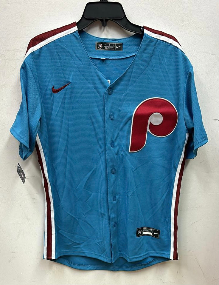 Trea Turner YOUTH Philadelphia Phillies Jersey blue