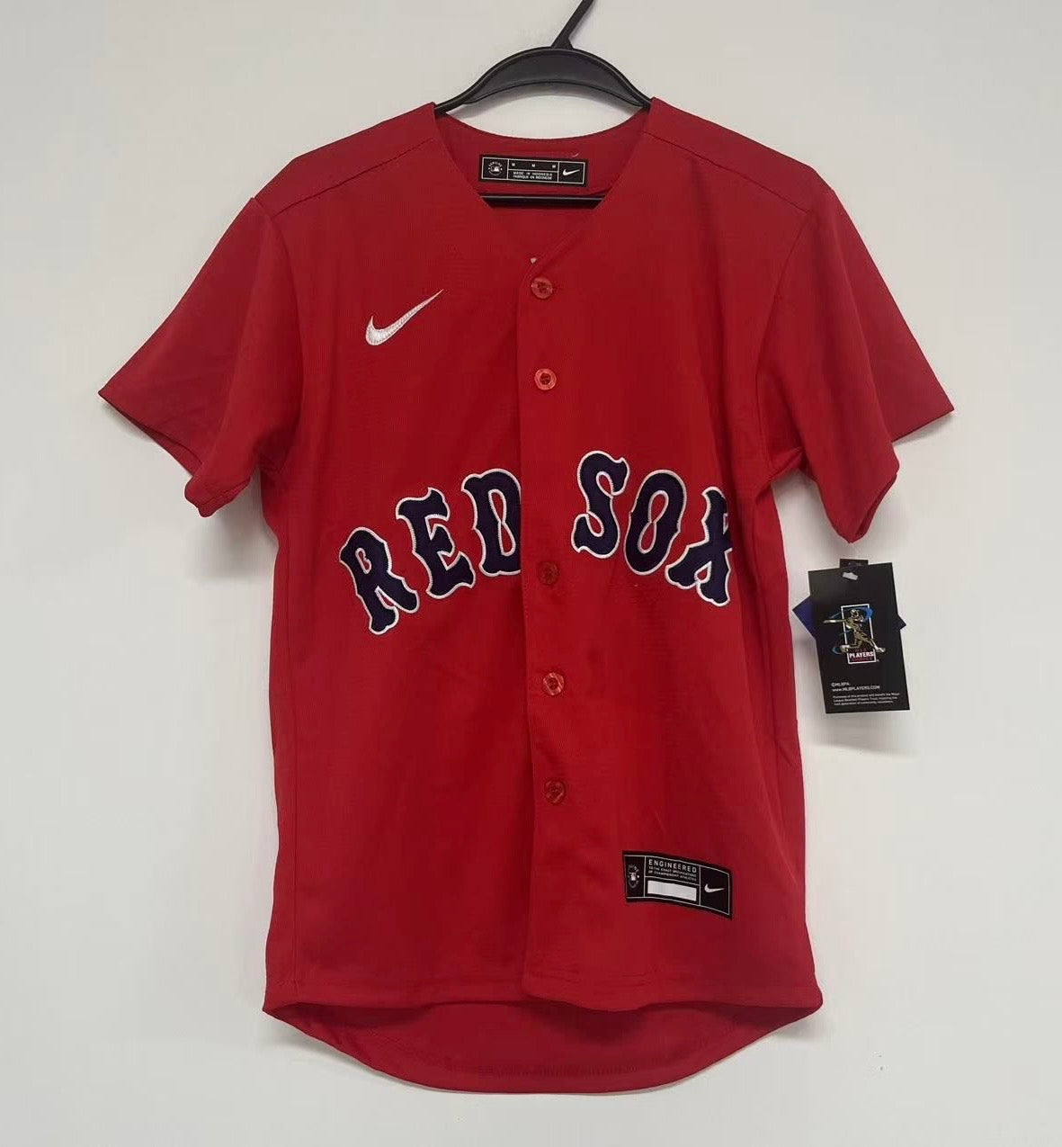 Jarren Duran YOUTH KIDS Boston Red Sox Official MLB Nike Jersey red