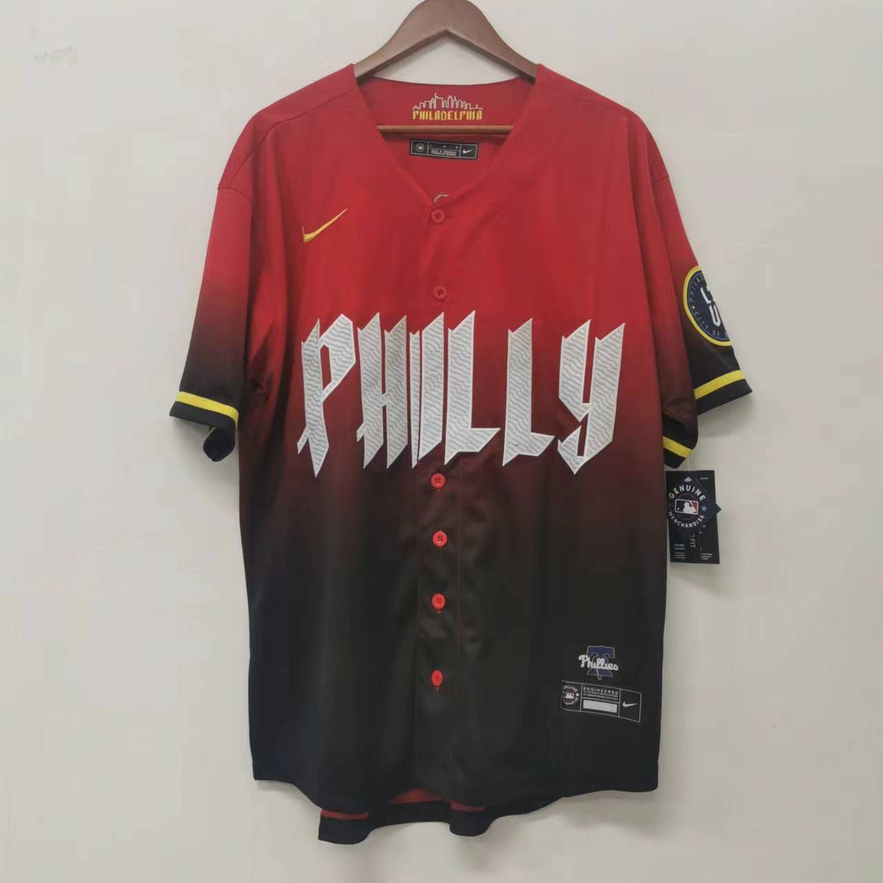 Bryce Harper YOUTH Philadelphia Phillies Official Nike City Connect Limited Jersey