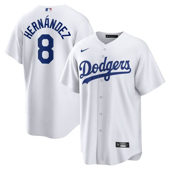 Kike Enrique Hernandez Los Angeles Dodgers YOUTH Official MLB Nike Jersey white