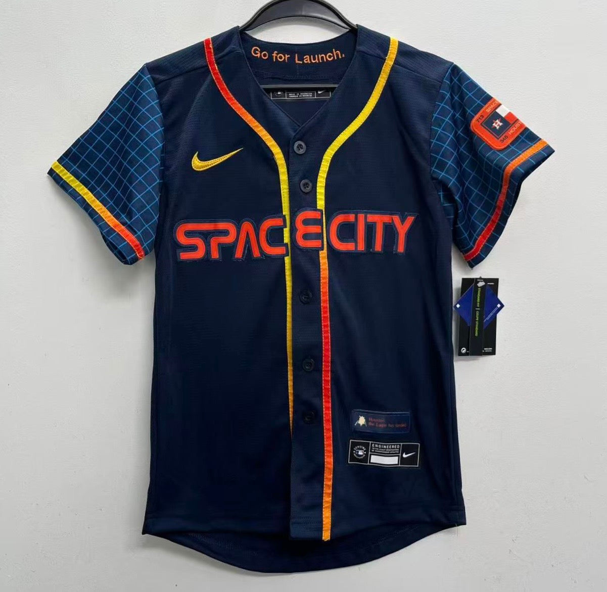 Jeremy Pena YOUTH KIDS Houston Astros Official MLB Nike Space City Jersey