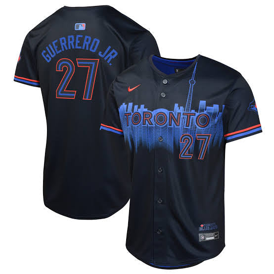 Vladimir Guerrero Jr. YOUTH Toronto Blue Jays Official MLB Nike City Connect Limited Jersey