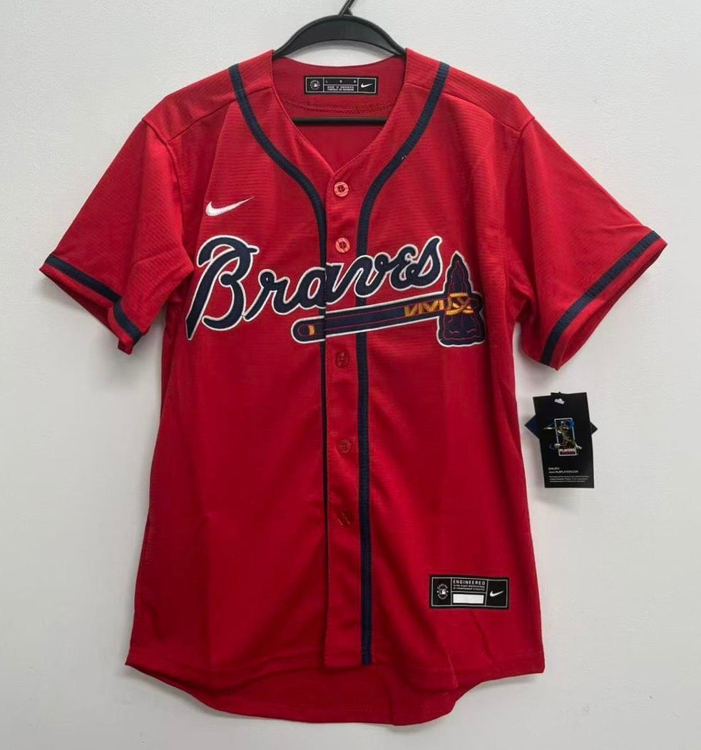 Austin Riley YOUTH Atlanta Braves jersey Nike red
