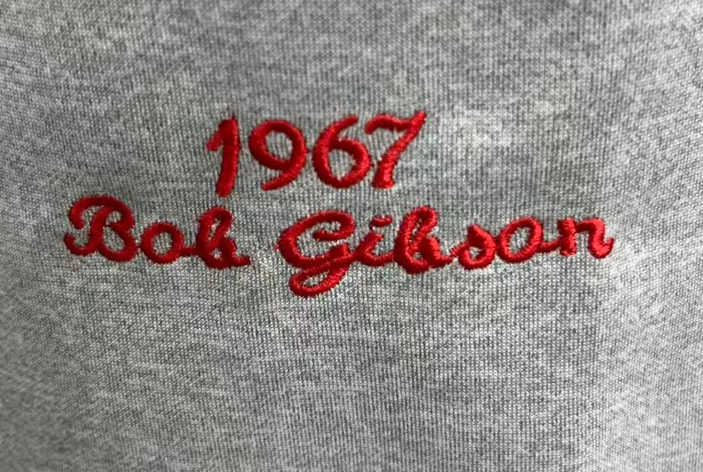Bob Gibson YOUTH KIDS St. Louis Cardinals Official MLB Jersey gray
