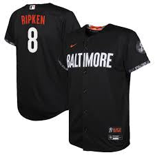 Cal Ripken Jr. YOUTH KIDS Baltimore Orioles Official MLB Nike City Connect Limited jersey